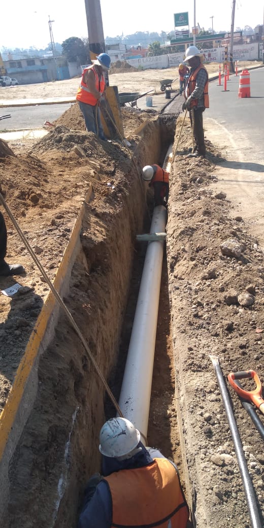 Para mejorar el servicio a más de 16 mil habitantes, Agua de Puebla Refuerza las “Líneas Oriente y Norte”