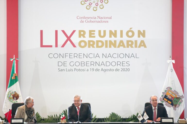 Presidente se reúne con mandatarios estatales en la LIX Reunión Ordinaria de la Conago