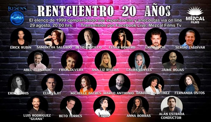 -El éxito teatral musical “RENT” cumple 20 años de haberse estrenado y el elenco original se reúne nuevamente.