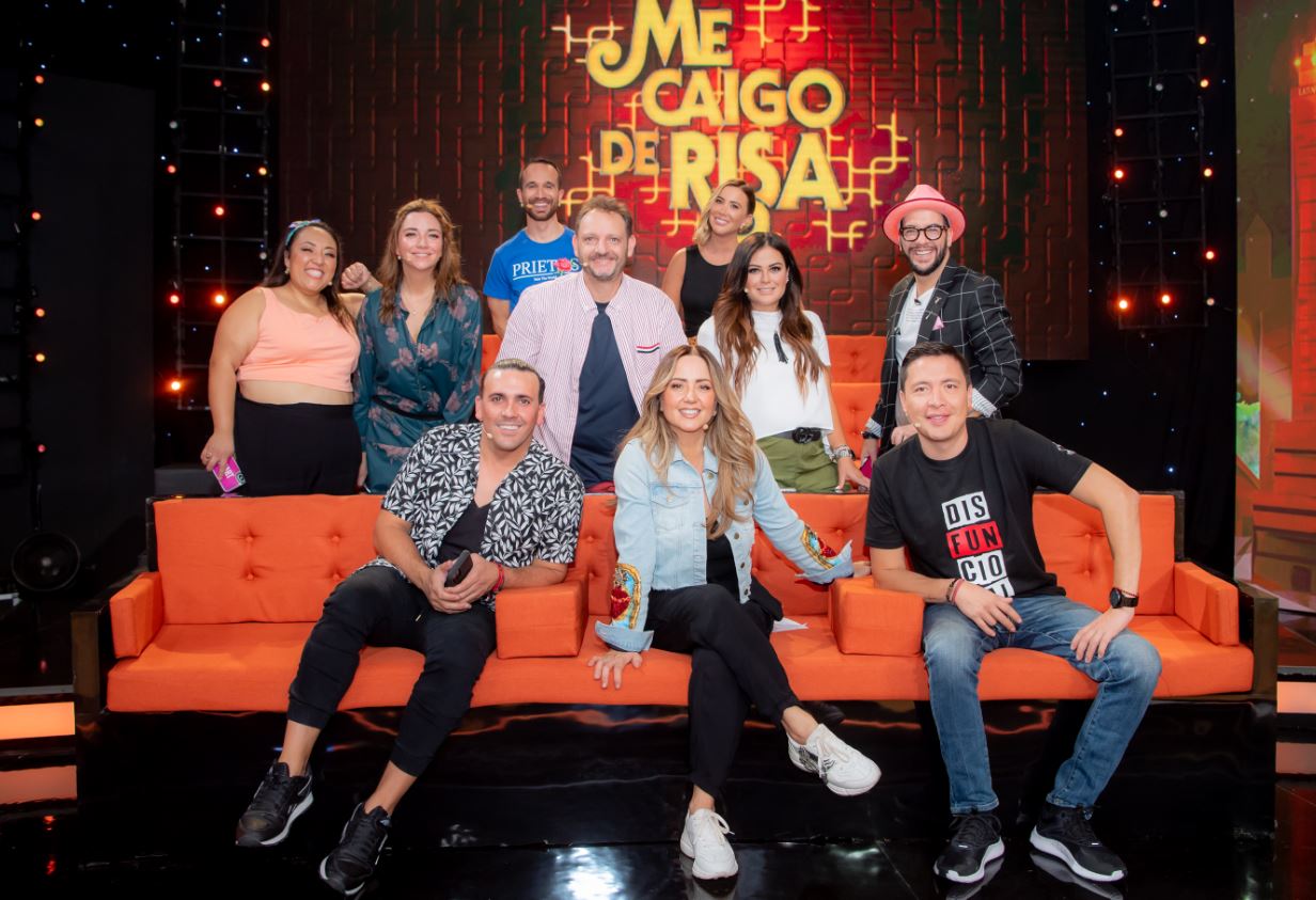 -Andrea Legarreta fue la invitada VIP para el primer programa de la sexta temporada de “Me caigo de risa”.