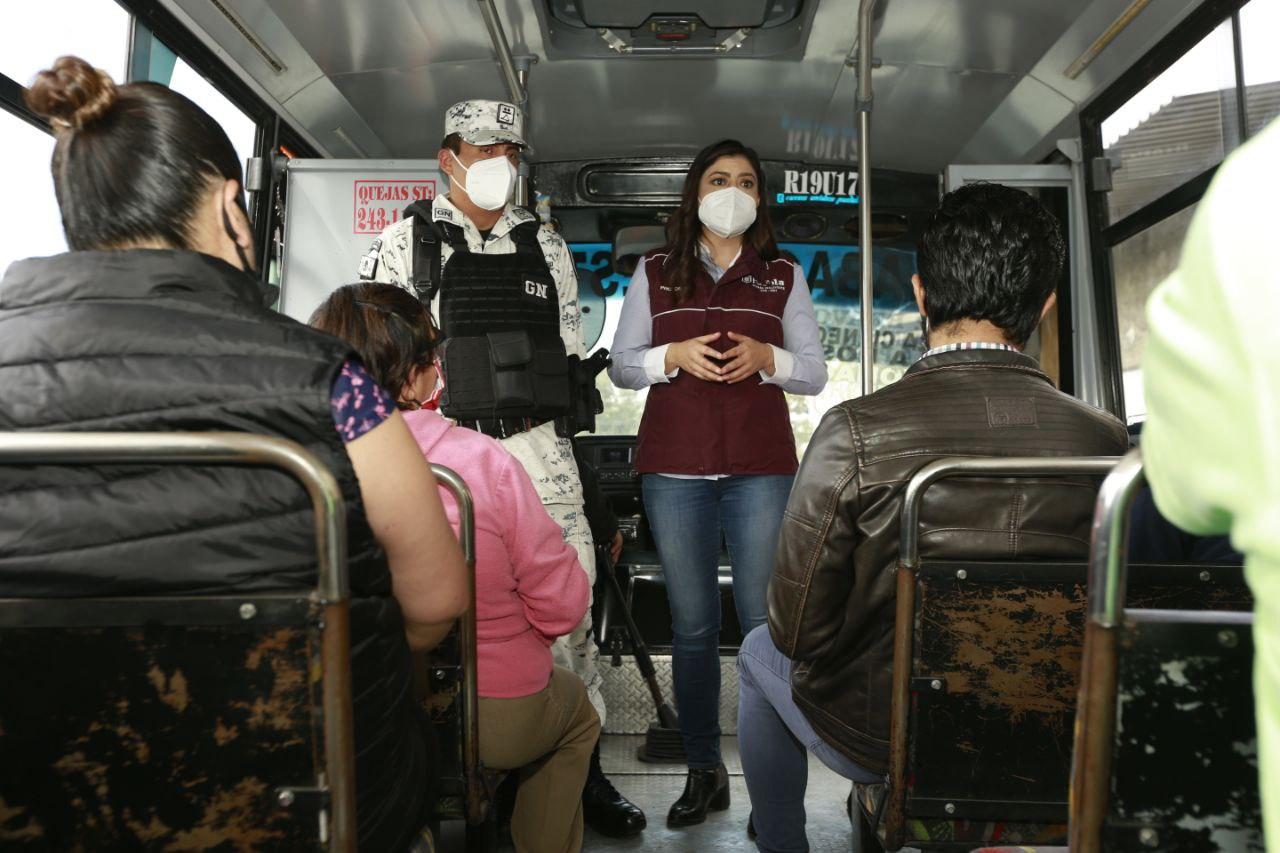 Gobierno de la Ciudad implementa más seguridad y medidas de higiene en transporte público