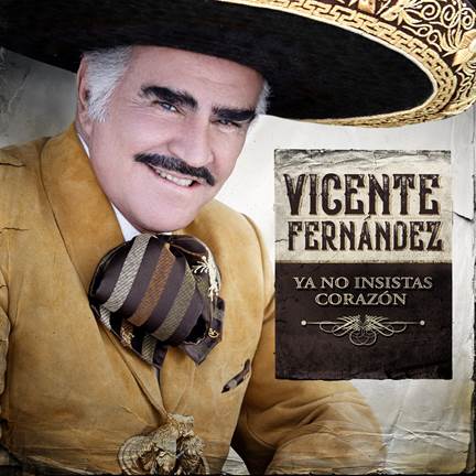 Vicente Fernández regresa a la escena musical con el sencillo “Ya no insistas corazón”.