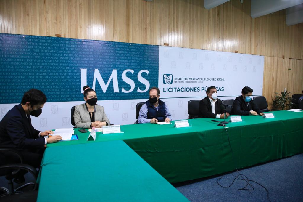 Abre IMSS procedimientos de licitación en vivo para fortalecer la transparencia