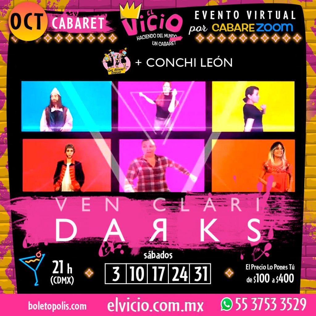Cartelera del Cabarezoom,