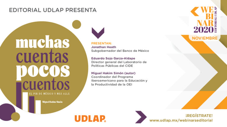UDLAP edita libro sobre el PIB y su importancia para entender el crecimiento económico