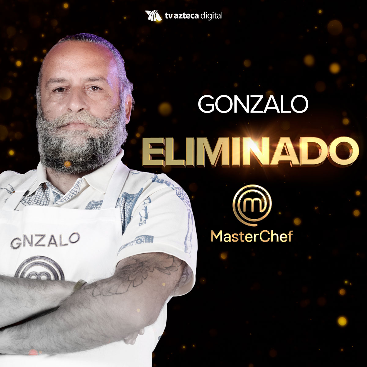 -Gonzalo es el tercer eliminado en “MasterChef”.