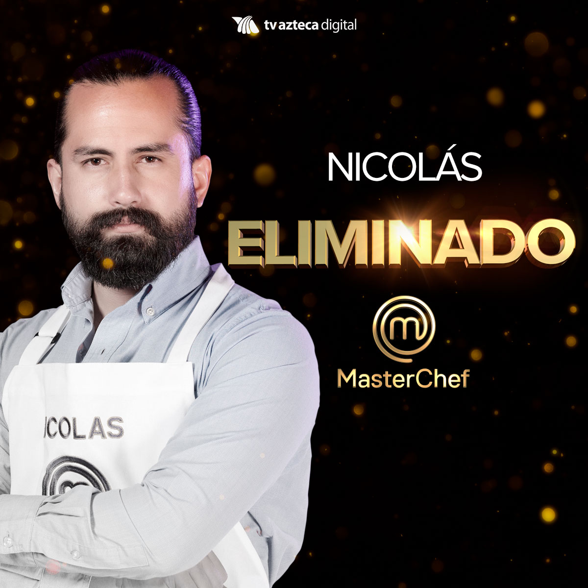 -Nicolás fue el quinto eliminado de “MasterChef” edición 2020.