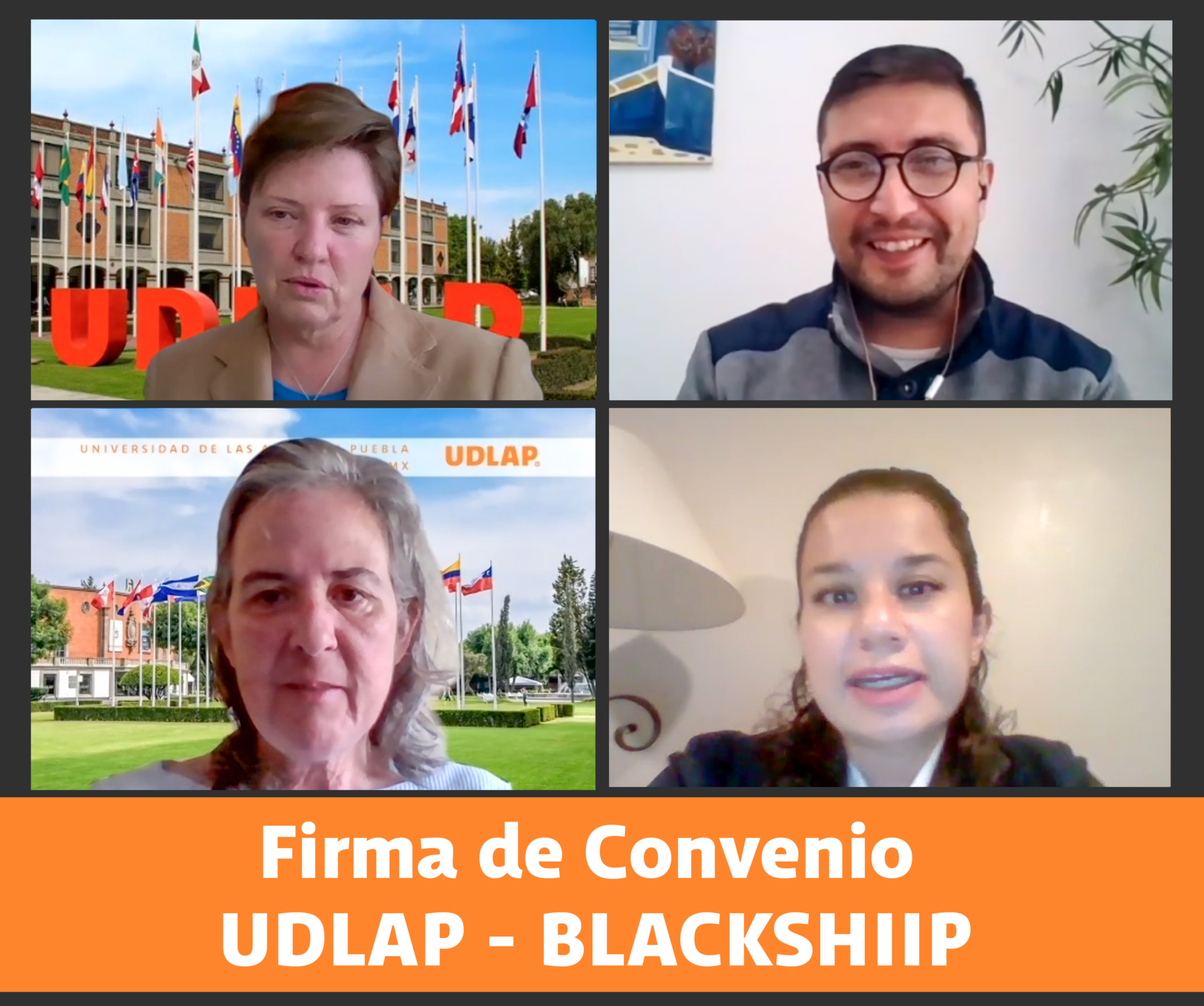 UDLAP y BLACK SHIIP firman convenio en materia de prácticas en la profesión