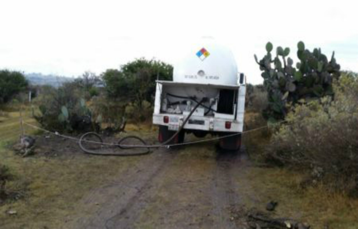 Puebla lidera el robo de gas LP
