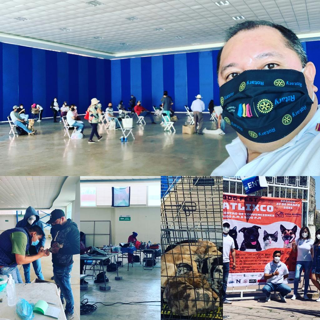 Inició el Dog Fest de Hogar Canino organizado por Rotaract Atlixco