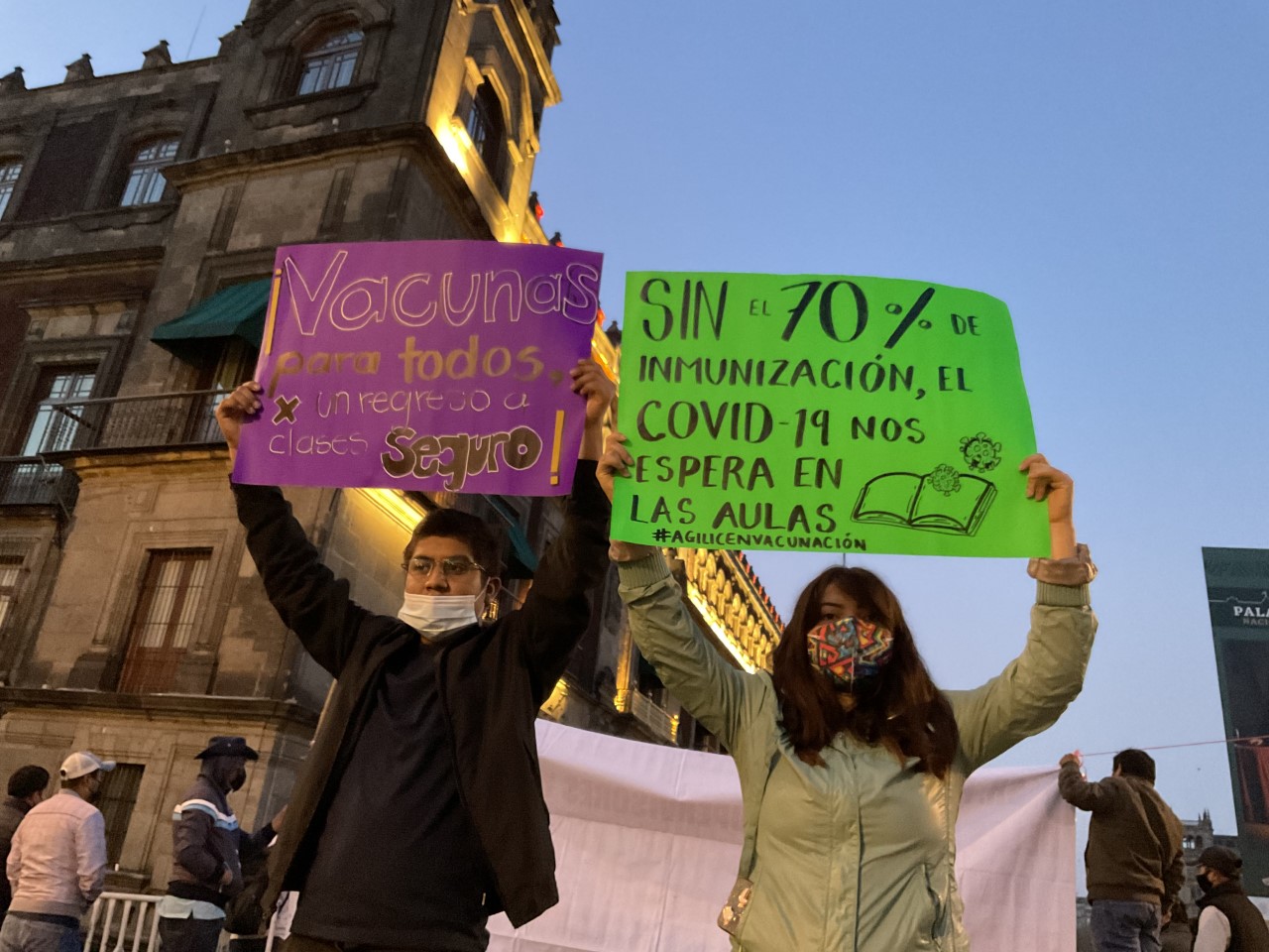 SIN LÍMITES. Regreso a clases con 70 % de población vacunada