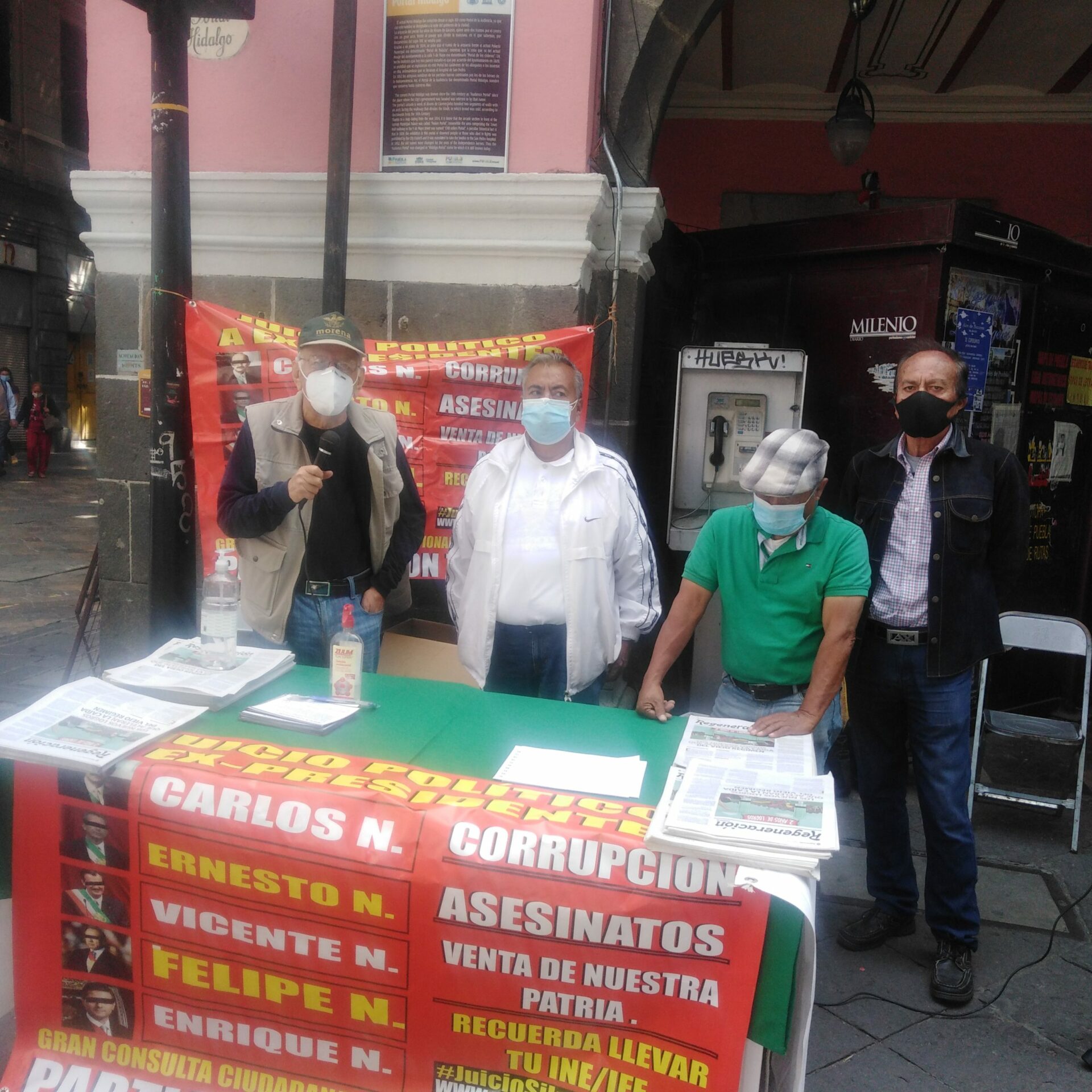 Exhortan a participar en la consulta popular para enjuiciar a expresidentes
