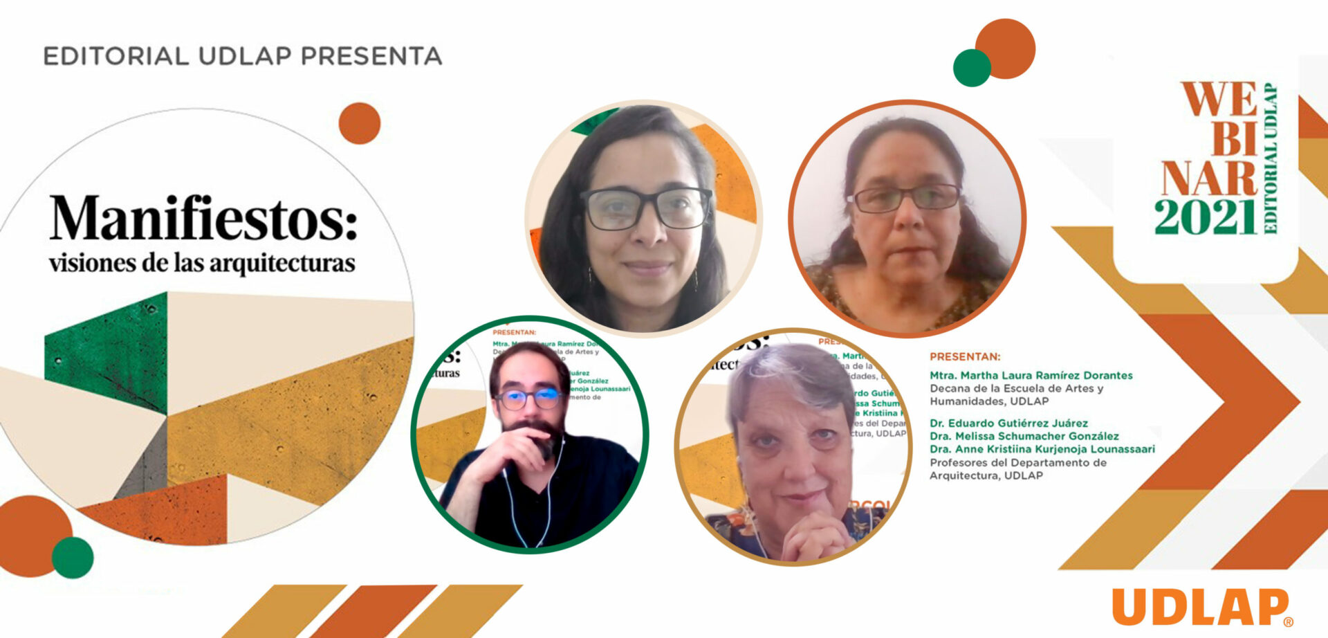 Académicos UDLAP presentan el libro Manifiestos: visiones de las arquitecturas