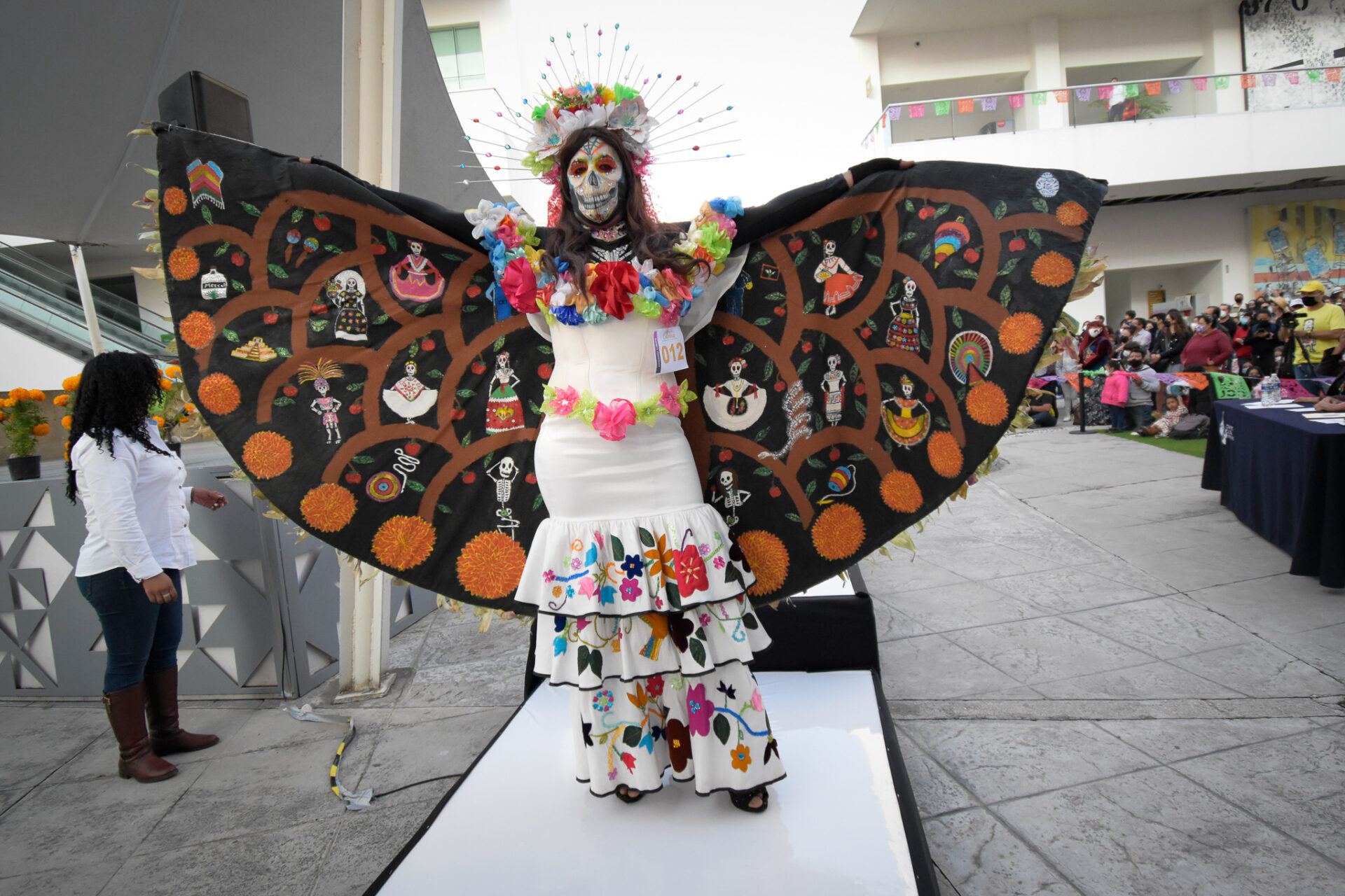 Se realizó el concurso de Catrinas del Complejo Cultural Universitario de la BUAP