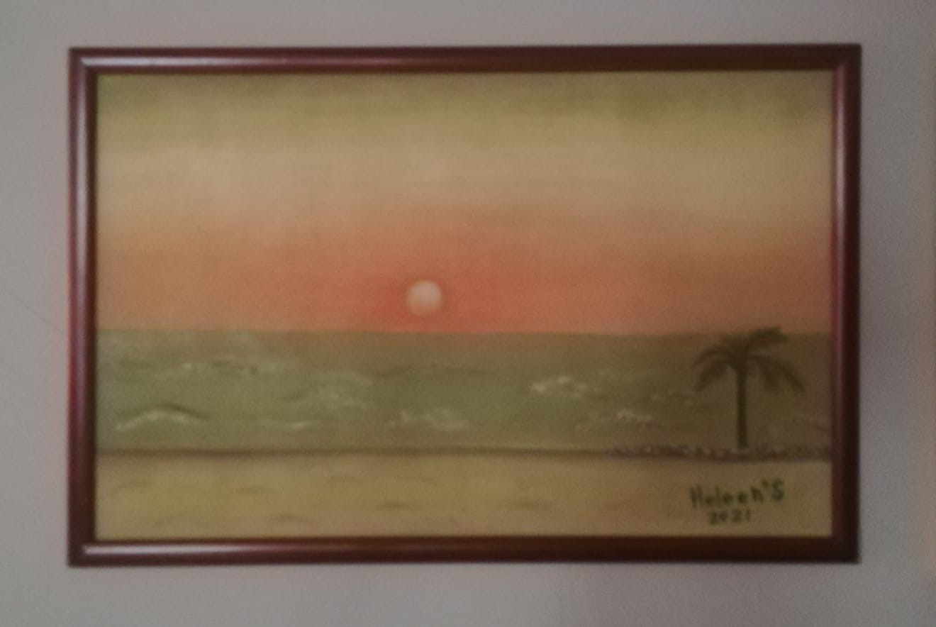 María Elena Sánchez Blanco.  Porque la pintura también es poesía
