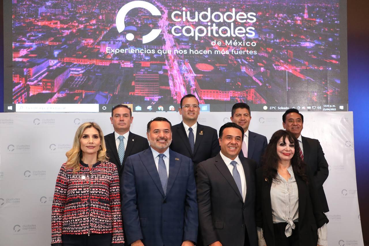 Participa Eduardo Rivera en Primera Plenaria de Asociación de ciudades capitales