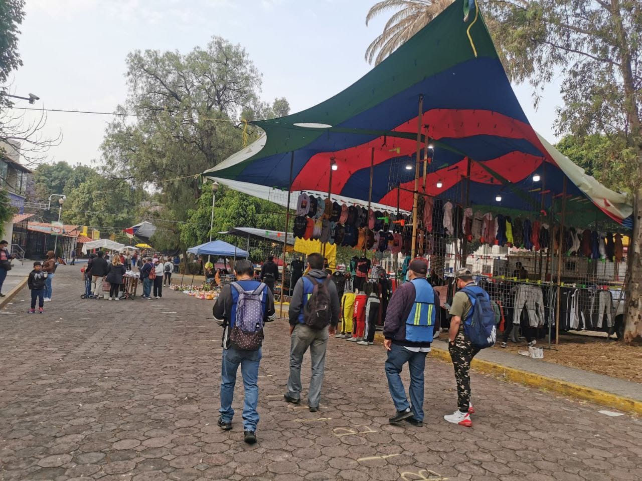 Con operativos de seguridad, vía pública y gestión de riesgos, Ayuntamiento de Puebla vela por la tranquilidad de feligreses