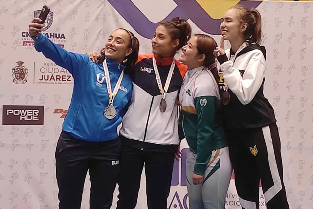 Se suman dos medallas más para la BUAP en la Universiada Nacional UACJ 2022