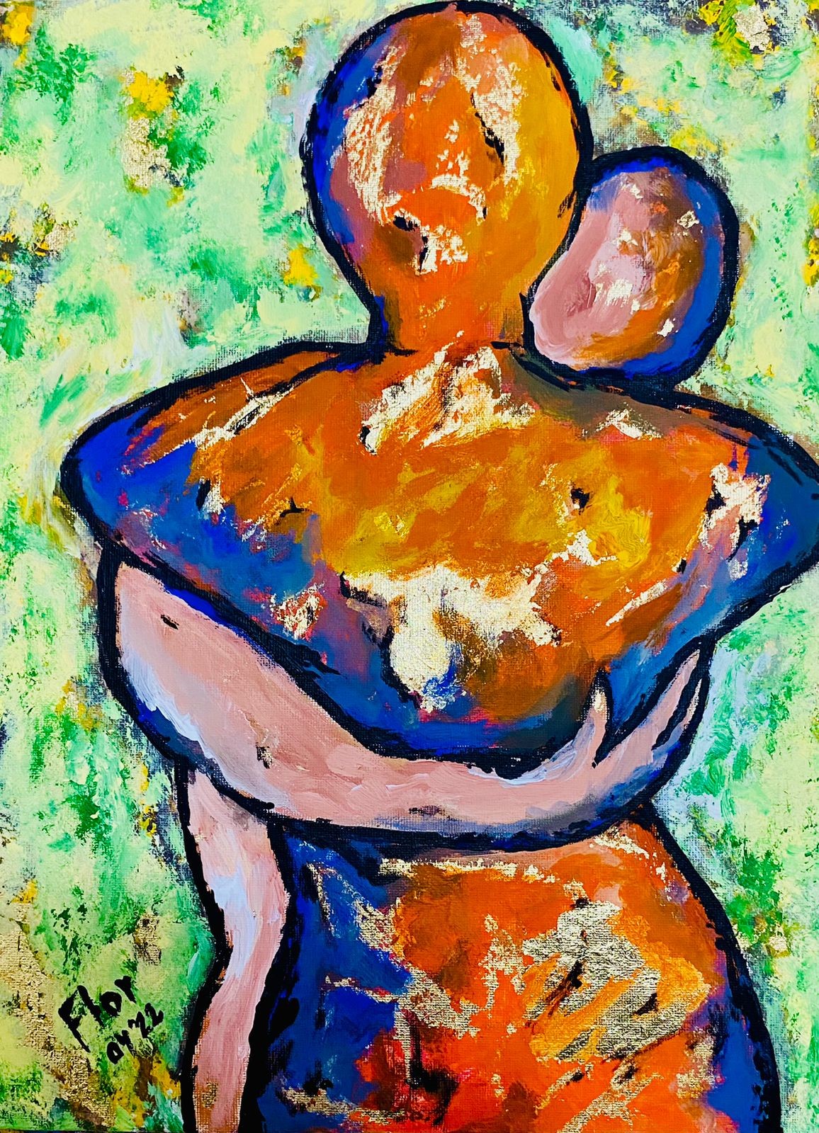Flor Virginia León. Porque la pintura también es poesía