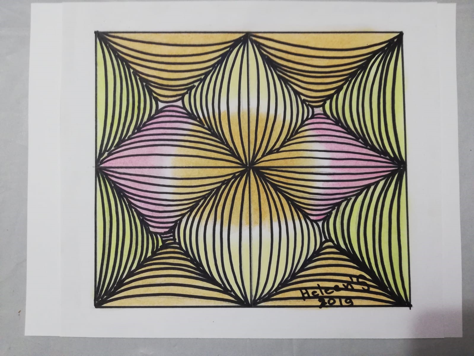María Elena Sánchez Blanco. Porque la pintura también es poesía