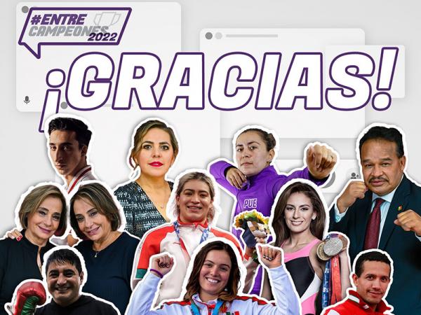 Con “Entre Campeones”, INPODE motiva a jóvenes poblanos