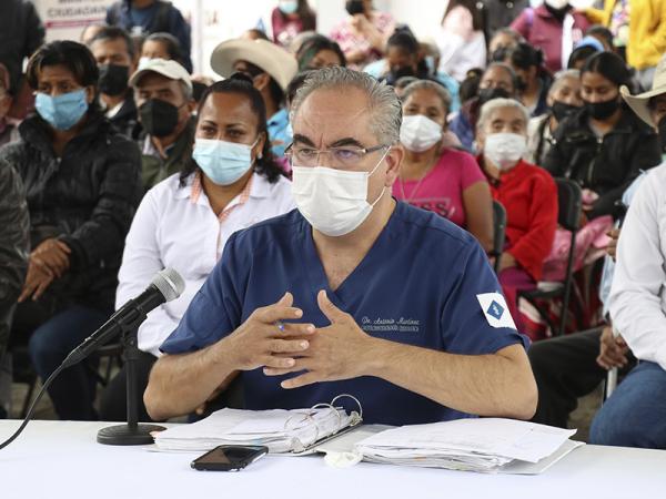 Casos activos por COVID-19 en 16% de municipios de la entidad: Salud