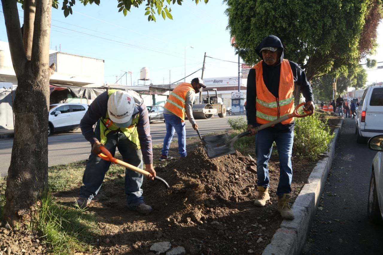Ayuntamiento de Puebla ultima detalles en la obra de la 16 de septiembre