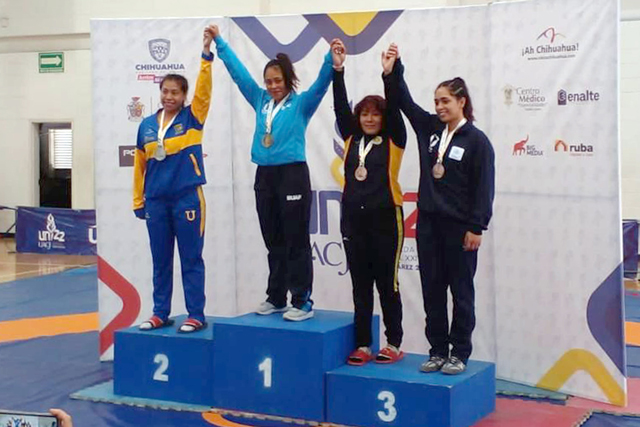 Por tercer día consecutivo la BUAP se sube al pódium y se lleva el oro