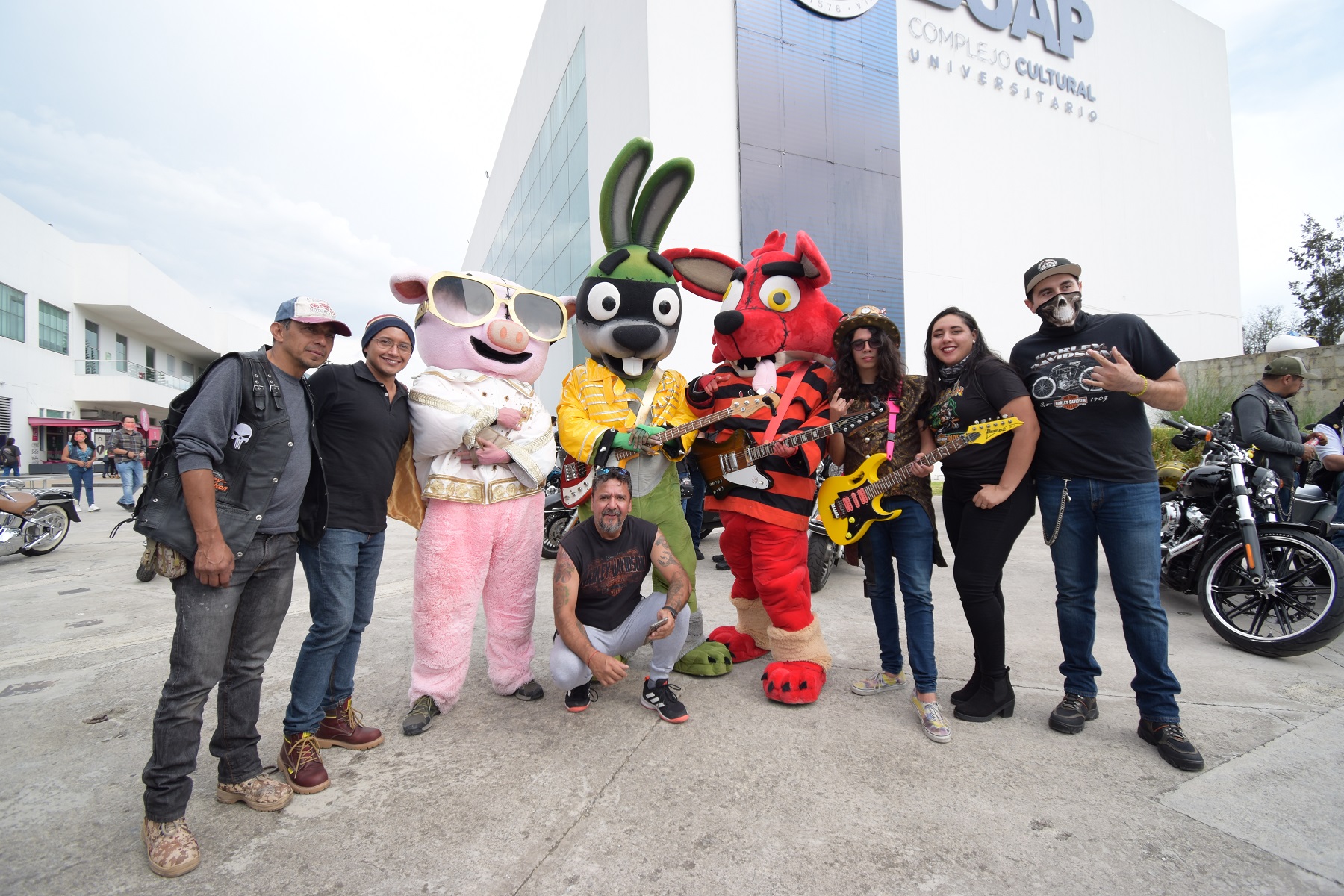 Se realizó en el CCU de la BUAP el Festival “Cultura Biker: La motocicleta, rodar y la sociabilidad”