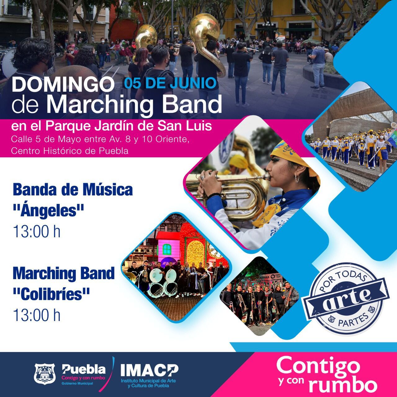 El corazón de Puebla se llena de música y danza este fin de semana