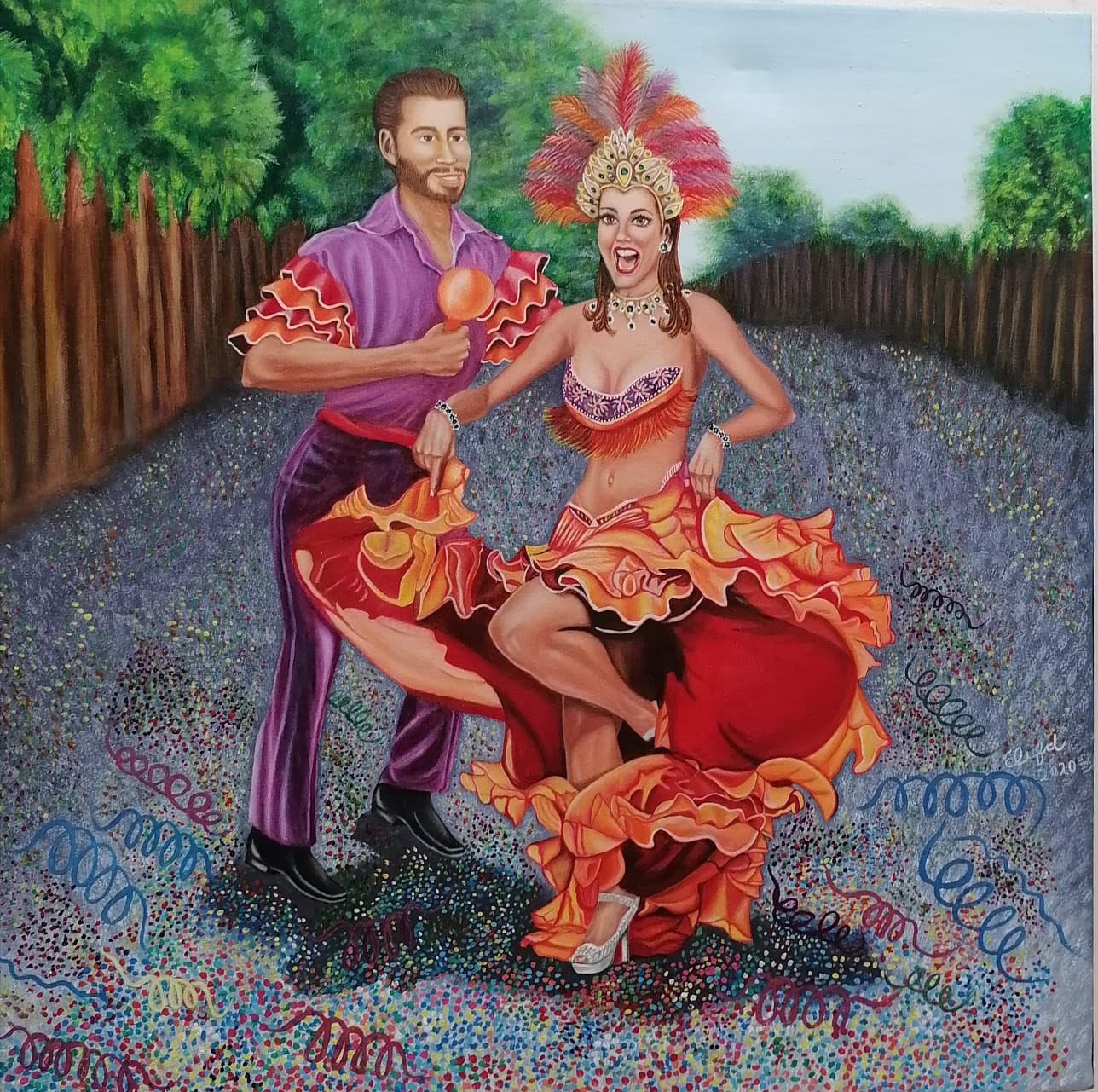 Elizabeth Flores Delfín. Porque la pintura también es poesía