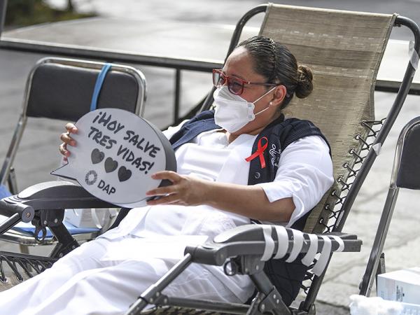 Realiza Salud colecta externa de donación de sangre