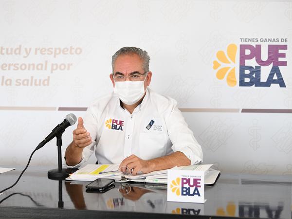 Registra Puebla incremento del 11% en hospitalización por COVID-19: Salud