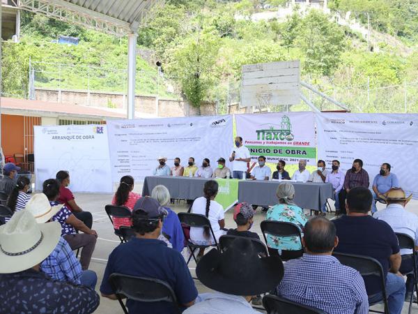 Inicia CEASPUE construcción de 57 baños ecológicos en Tlaxco
