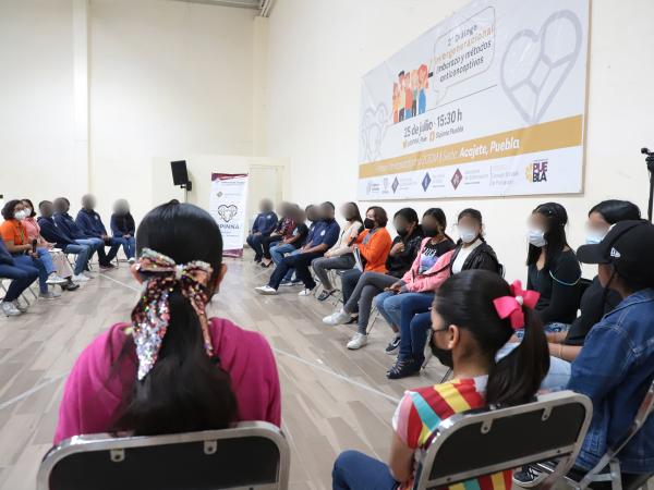 Promueve SIPINNA Puebla información sobre derechos sexuales de las y los adolescentes