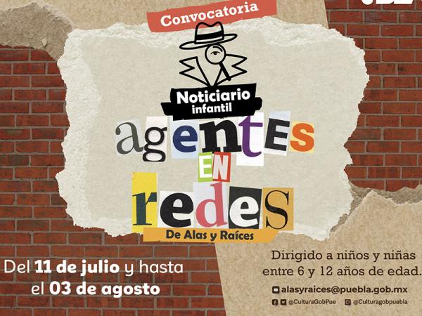 Realizará Cultura audiciones para noticiario infantil “Agentes en redes”