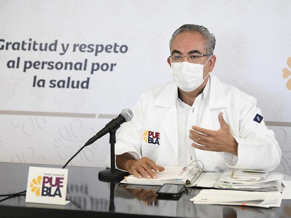 En Puebla, cuatro decesos por COVID-19 en las últimas 24 horas: Salud