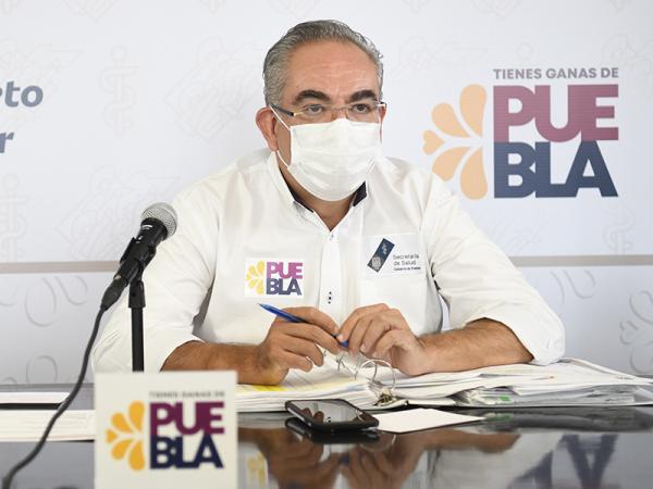 Registra Puebla incremento de 14% en contagios por SARS-CoV-2: Salud