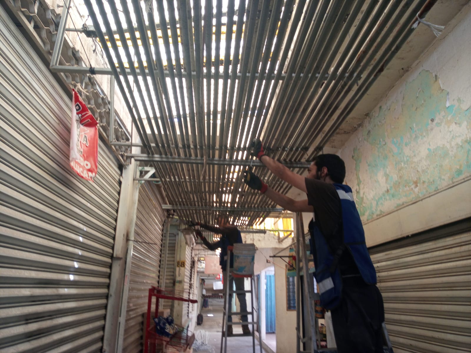 Remodelación del Mercado Amalúcan ya está en marcha