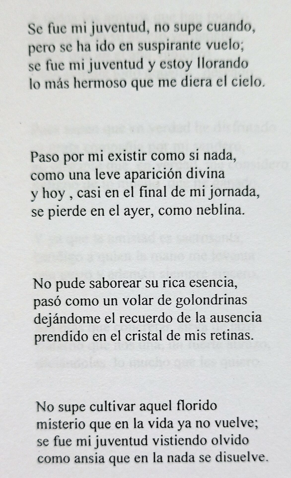 Pablo Benjamín Pineda Cortés. Nostalgia