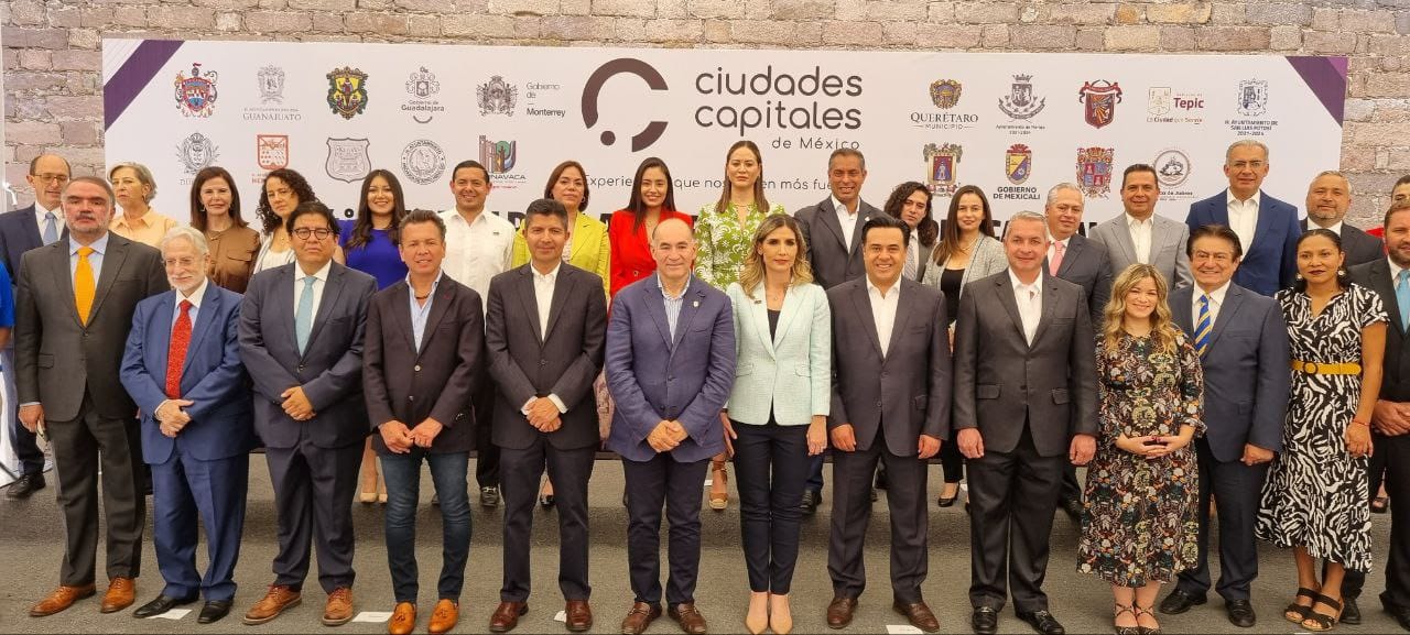 Eduardo Rivera Pérez presenta acuerdos en materia de turismo y cultura en sesión de ciudades capitales