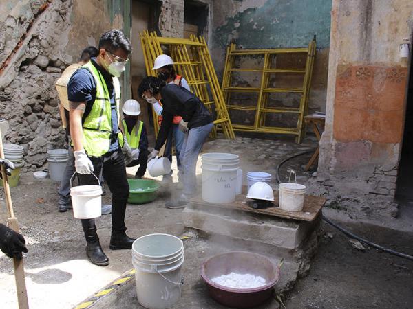 Participa Cultura en rehabilitación de fachada de la “Casa Taller del Alfarero”