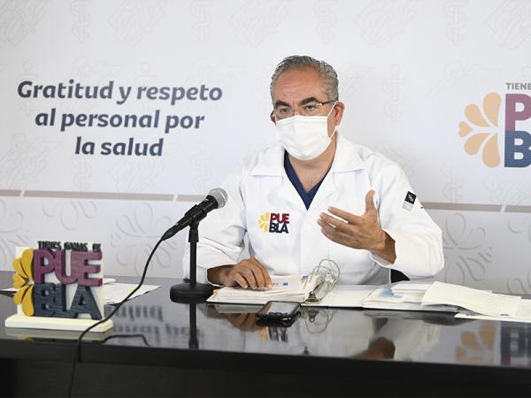 Disminuyen hospitalizados por COVID-19 en Puebla: Salud
