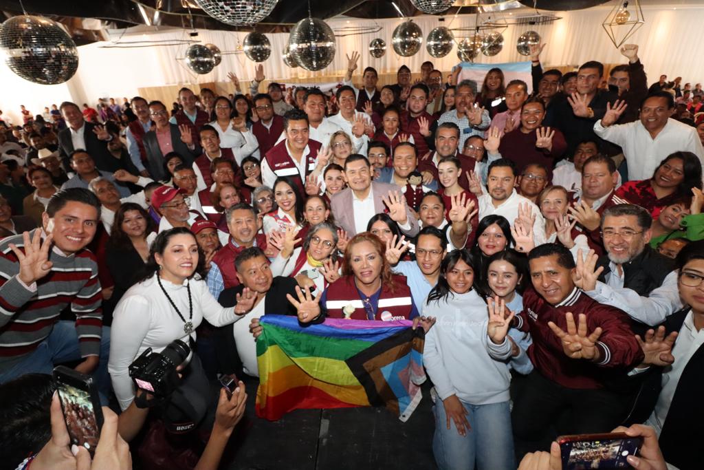En Cholula, la izquierda late fuerte con la Dra. Claudia Sheinbaum: Armenta