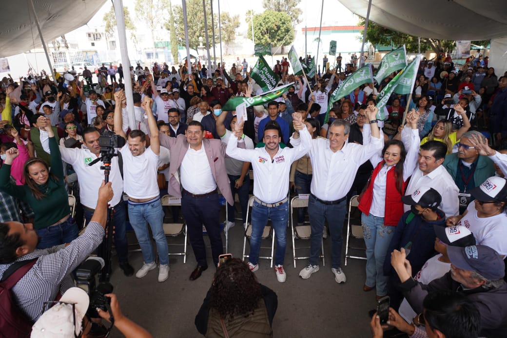 Toño López arranca la campaña de la esperanza en Guadalupe Hidalgo
