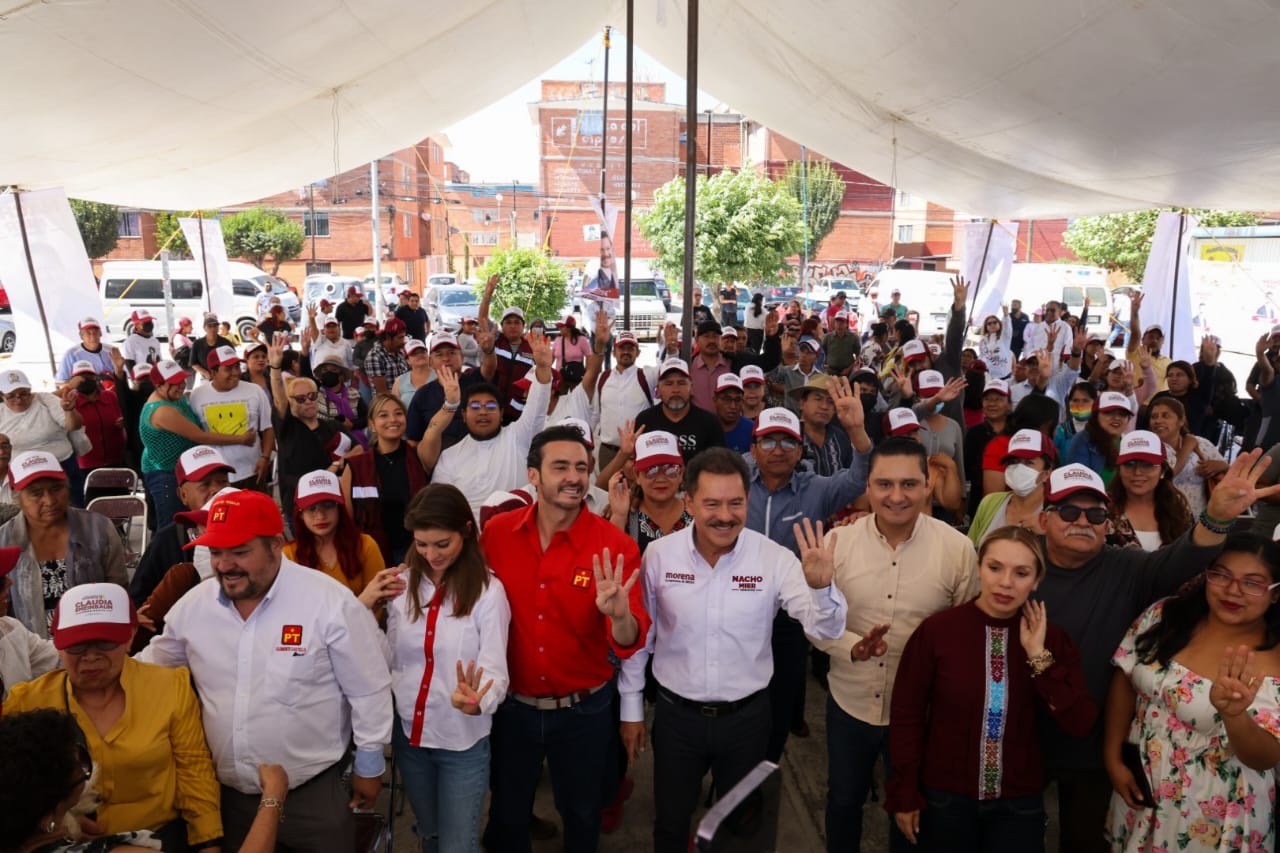 El 2 de junio consolidaremos la transformación de Puebla y del paìs: Nacho Mier