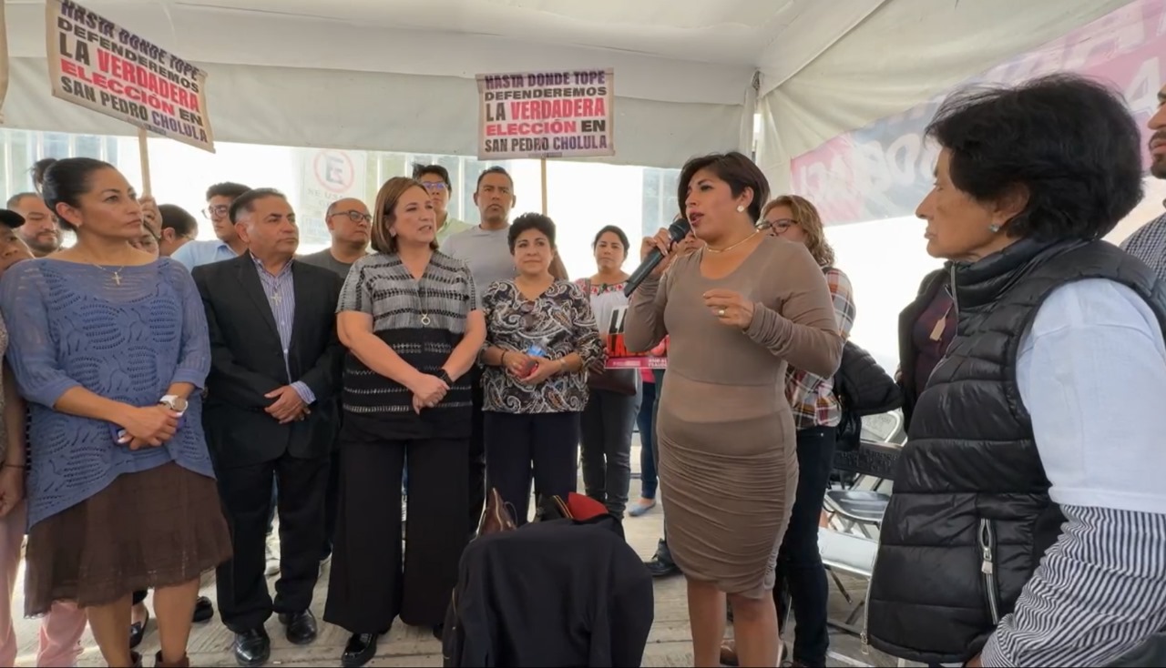 Se solidariza Xòchitl Gálvez con Roxana Luna y la invita al Senado la semana entrante