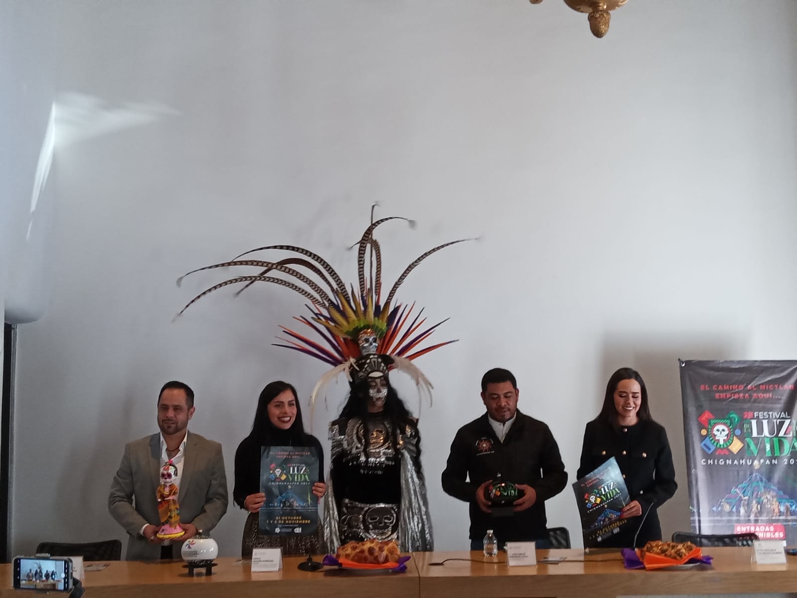 La diputada Kathya Sánchez Rodríguez presentó el Festival Luz y la Vida en Chignahuapan 1,2 y 3 de noviembre