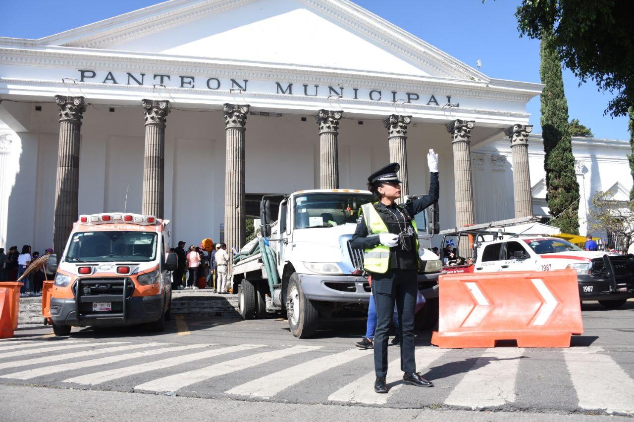 Reporta Secretaría de Gobernación Municipal saldo blanco en «Día de Muertos»
