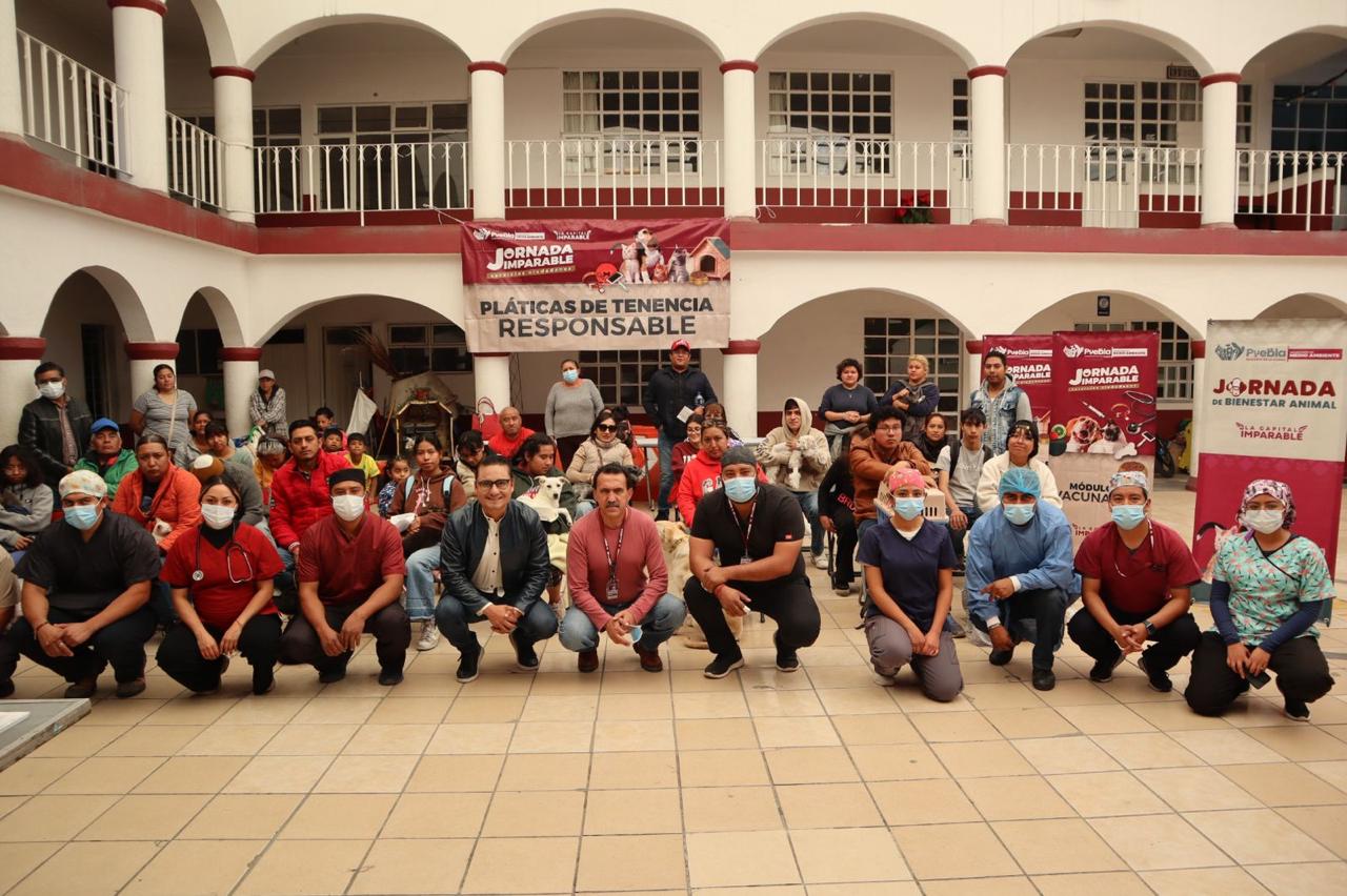 Éxito en la Jornada de Bienestar Animal en San Francisco Totimehuacán